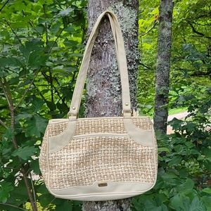 Vintage Phillippe Bags Basketweave Straw Purse